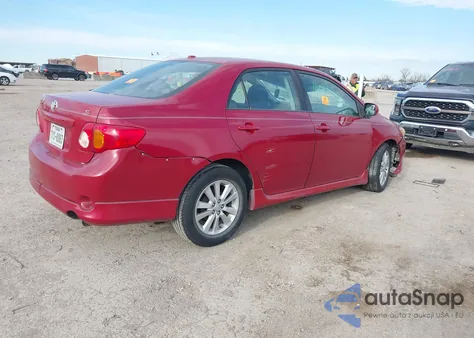 2009 Toyota Corolla S из США, поврежденный, VIN 1NXBU40E59Z050345